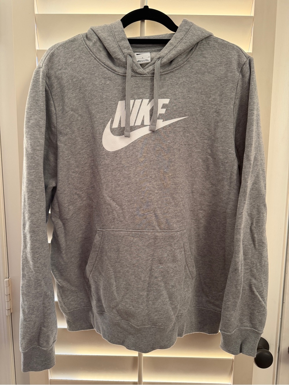 Nike Gray Pullover Hoodie sz Large